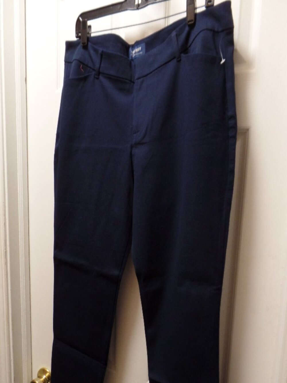 *NWoT* Old Navy 16 XL PIXIE Ankle Pants Navy Blue GOODNIGHT NORA Midnight Dark